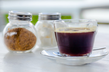 black coffee