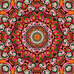Mythical symbol kaleidoscope