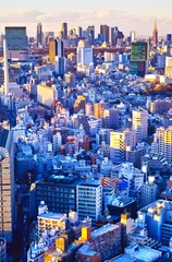 Foto op Plexiglas 東京の新宿副都心の夕景 © 7maru