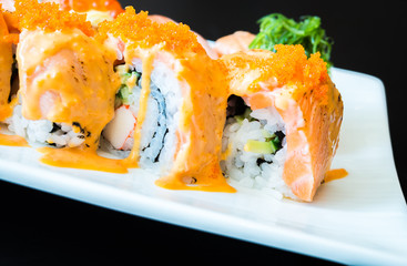 Salmon sushi
