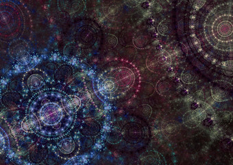 Fantasy fractal background