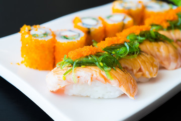 Salmon sushi