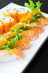 Salmon sushi