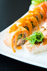 Salmon sushi