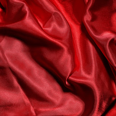 Fototapeta premium red satin material texture