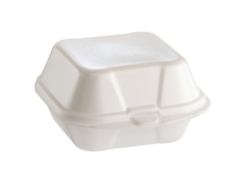 Set Of White Styrofoam Box Isolated On White Stock Photo - Download Image  Now - Polystyrene, Container, Packaging - iStock