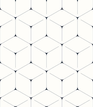 Geometric background, seamless pattern, hexagon