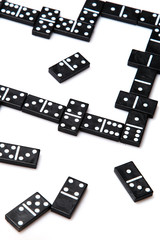 Pieces of domino