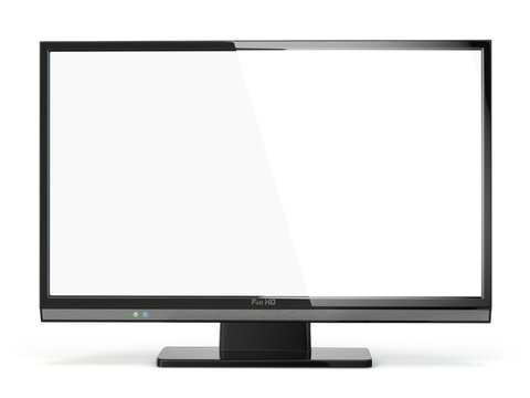 TV flat screen lcd or plasma. .Digital broadcasting television.