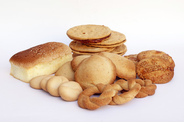 Collection of Different Types of Homemade Bread from Peru