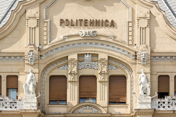 The Polytechnic University of Timisoara founded in 1920.