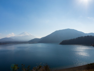 富士五湖の本栖湖