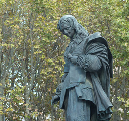 Statue de Pierre Paul Riquet &agrave; B&eacute;ziers