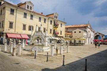 Fototapeta premium Street in Koper, Slovenia