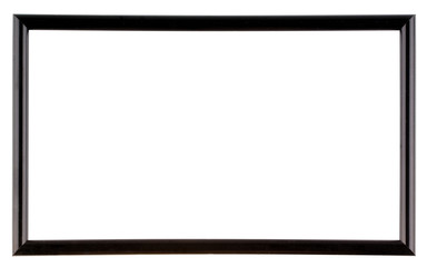 Empty whiteboard (empty frame) isolated on white