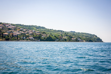 Fototapeta premium beautiful coastline in Slovenia near Piran