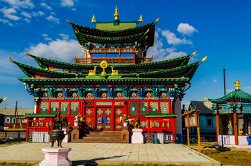 Ivolginsky Datsan, Buddhist Monastery, Russia