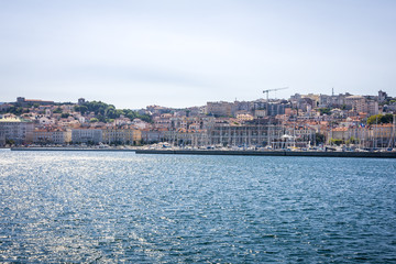 Fototapeta premium The sea view on the coastilne in Italy near Trieste