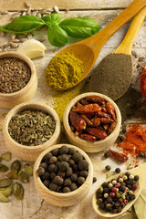 various spices
