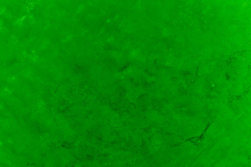 Green paint on paper