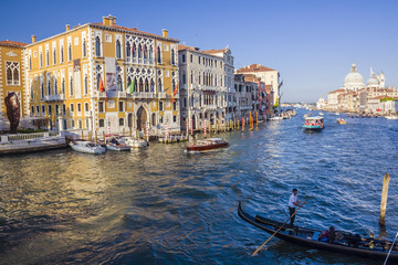 Obraz na płótnie Canvas Venice Italy Canal Grande