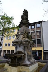 Obraz premium Fontaine à Cologne, Allemagne