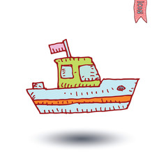 Obraz premium Summer icon, vector illustration.