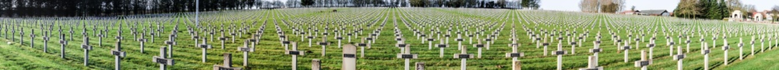 Panorama Cemetery world war one in France Vimy La Targette - 75500980