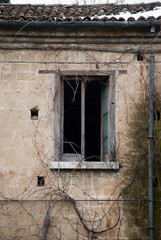Ruin italian window