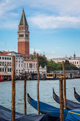 Venise le campanile grand canal saint marc