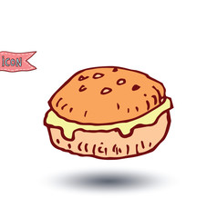 food icon, vector illustration.
