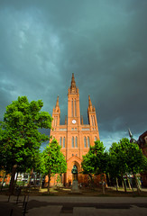 Fototapeta premium City Hall in Wiesbaden, Germany
