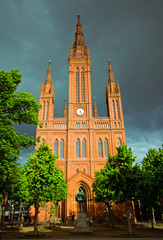 Fototapeta premium City Hall in Wiesbaden, Germany