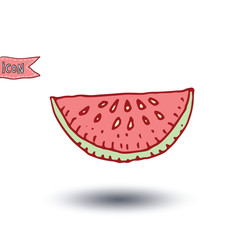 Slice of watermelon