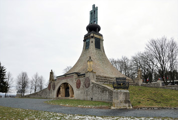 Fototapeta premium look at the Peace Memorial, Czech Republic, Europe