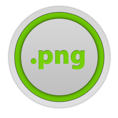 .png circular icon on white background
