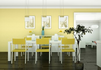 moderne Wohnung Interieur Design