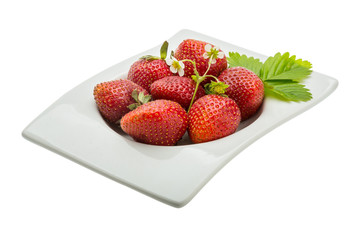 Ripe strawberry