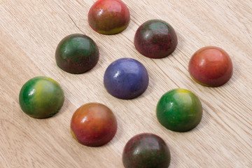 bolitas de chocolate