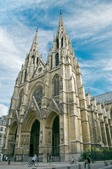 Obraz premium Paris - Saint Clotilde gothic church