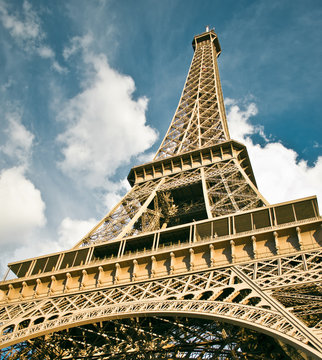 Eiffel Tower in paris France