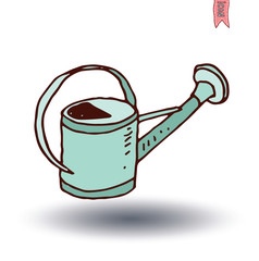 watering can, vector illustration.