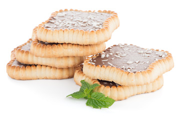 Chocolate tart cookies