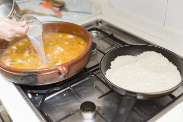 Valencian paella