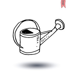 watering can, vector illustration.