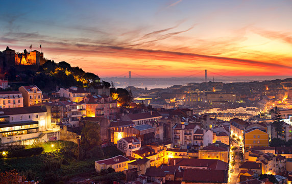 Lisbon skyline