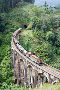 Ella railway bridge in Sri Lanka
