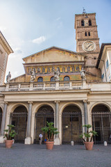 Fototapeta na wymiar Santa Maria Maggiore e Roma