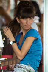 Attractive young girl 