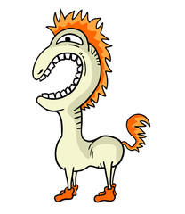 Funny horse